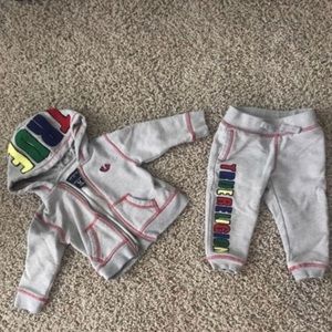 12 month sweat suit